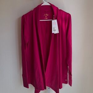 Lilly Pulitzer UPF 50+ Nevia Wrap Mystic Pink Size Medium New with Tags NWT